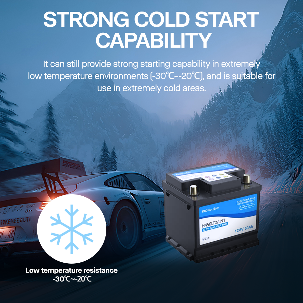 12V 50Ah Car Start Stop Battery