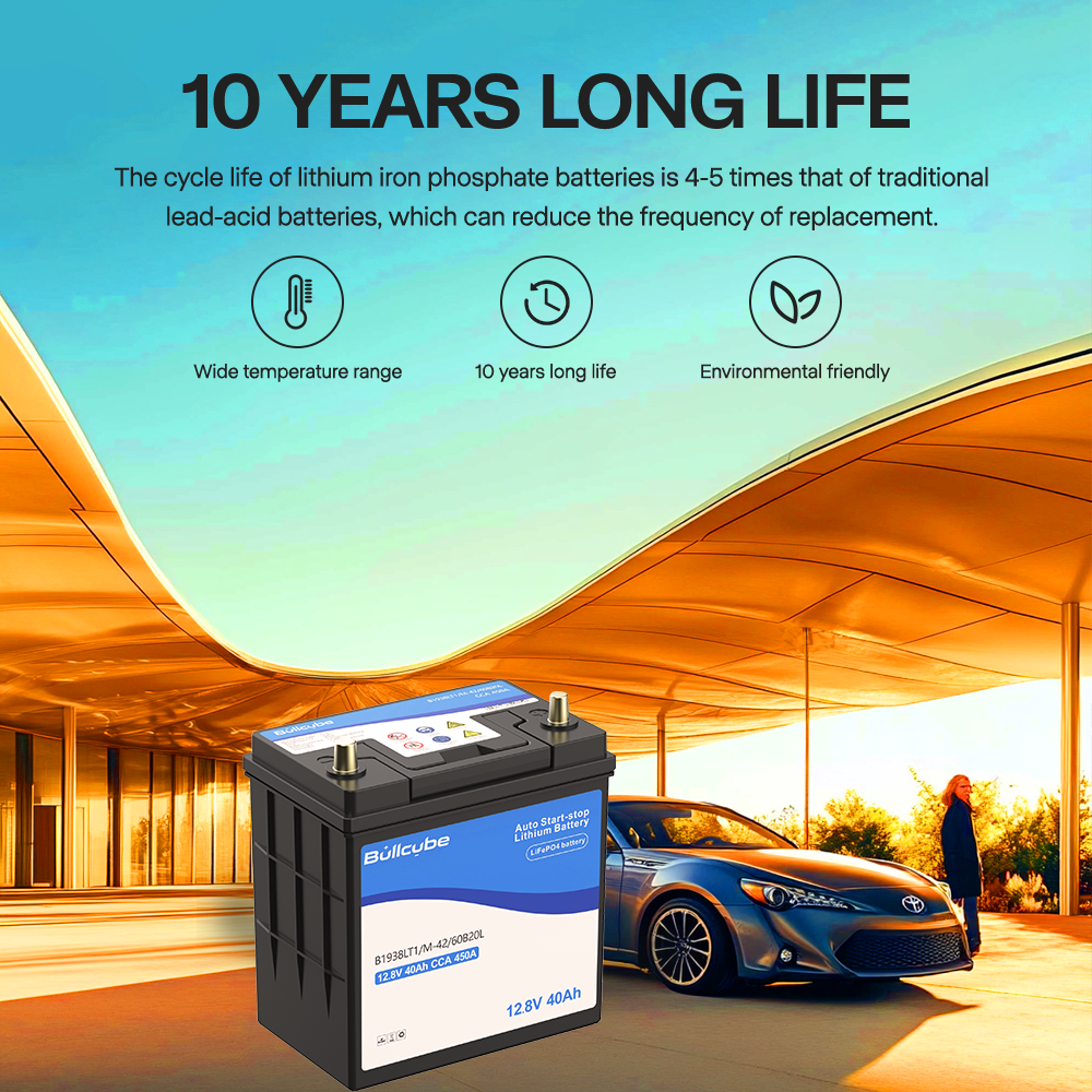 12V 40Ah Car Start Stop Battery