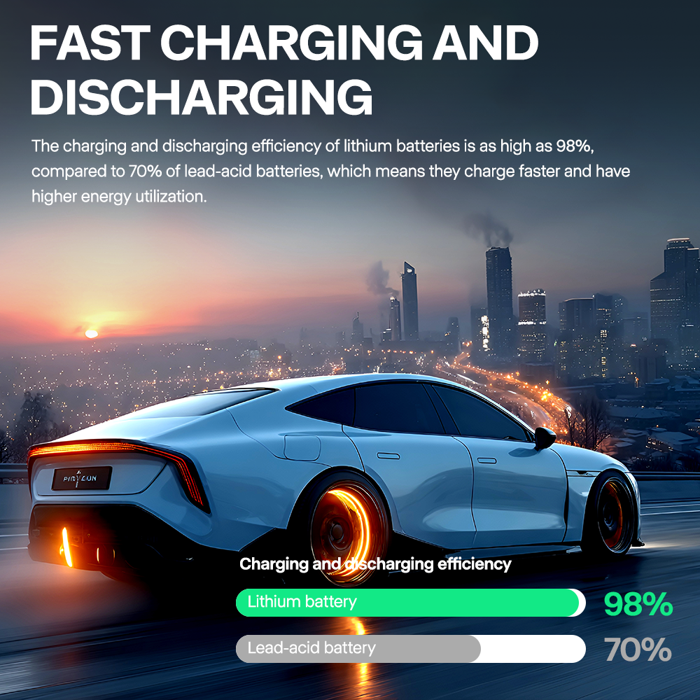 12V 50Ah Car Start Stop Battery