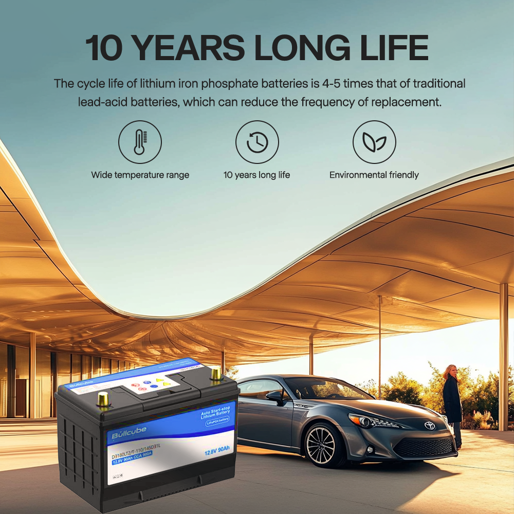 12V 90Ah Car Start Stop Battery