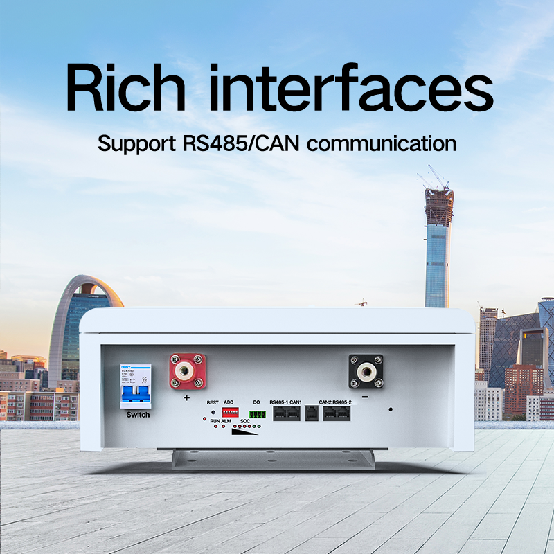 48V 100AH Wall Mounted Battery