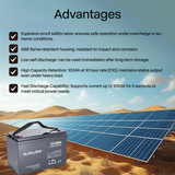 12V 100Ah Lead Acid Battery