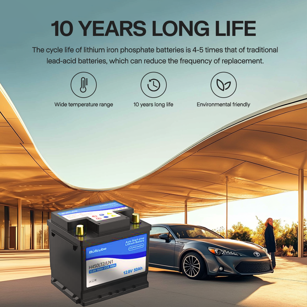 12V 50Ah Car Start Stop Battery